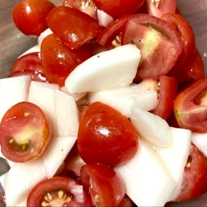 トマト長芋の簡単サラダ